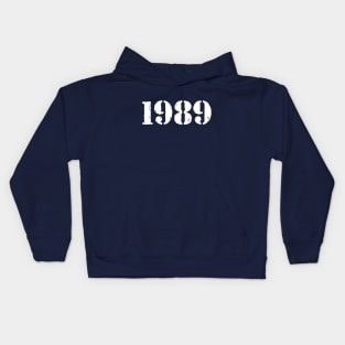 1989 Police TV Kids Hoodie